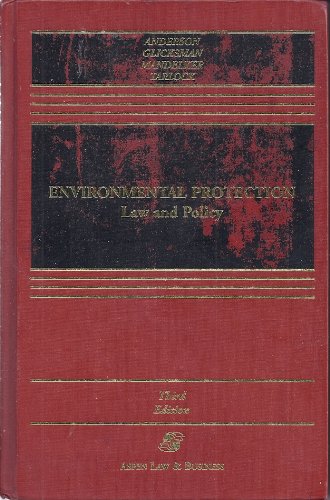 Beispielbild fr Environmental Protection: Law and Policy zum Verkauf von Irish Booksellers