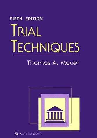 Beispielbild fr Trial Techniques zum Verkauf von Once Upon A Time Books