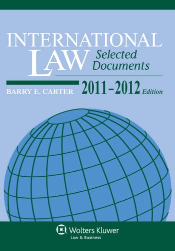 Stock image for International Law Selected Documents Supplement 2011-2012 for sale by HPB-Red