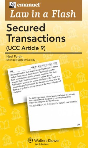 9780735507524: Law in a Flash Cards: Secured Transactions 2011 (Emanuel Law in a Flash)