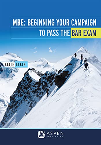 Stock image for MBE Beginning Your Campaign to Pass the Bar Exam for sale by TextbookRush