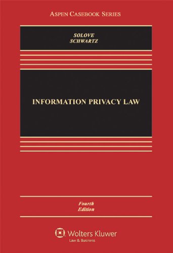 Imagen de archivo de Information Privacy Law (Aspen Casebook) a la venta por Goodwill Southern California