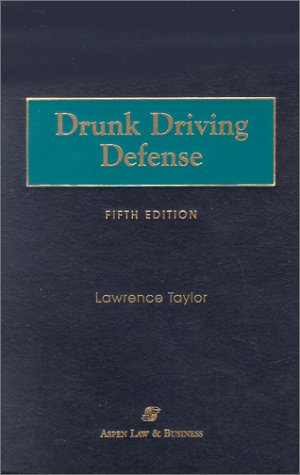 Imagen de archivo de Drunk Driving Defense a la venta por BooksRun