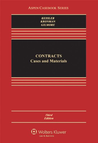 9780735512863: Contracts: Cases and Materials