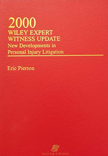 9780735512931: 2000 Wiley Expert Witness Upd Pb