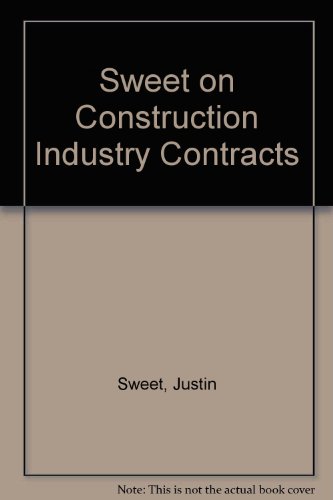9780735513662: Sweet on Construction Industry Contracts