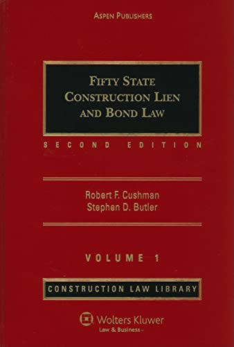 9780735513716: Fifty State Construction Lien and Bond Law: 1