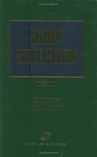 9780735515727: Jury Selection / with 2008 Supplement