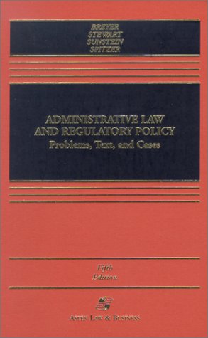 Imagen de archivo de Administrative Law and Regulatory Policy: Problems, Text, and Cases (Aspen Law & Business Paralegal Series) a la venta por SecondSale