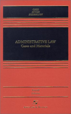 Beispielbild fr Administrative Law: Cases and Materials (Casebook) zum Verkauf von ABOXABOOKS