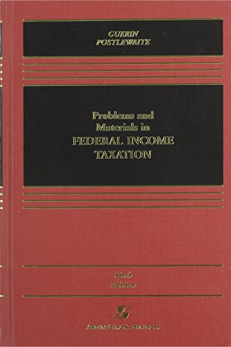 Beispielbild fr Problems and Materials in Federal Income Taxation zum Verkauf von Better World Books