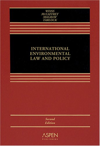 Imagen de archivo de International Environmental Law, Second Edition (Casebook) a la venta por HPB-Red
