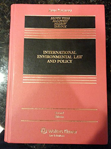 9780735526389: International Environmental Law and Policy