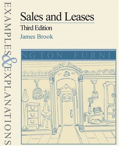 Beispielbild fr Sales and Leases: Examples and Explanations (Examples & Explanations Series) zum Verkauf von Wonder Book