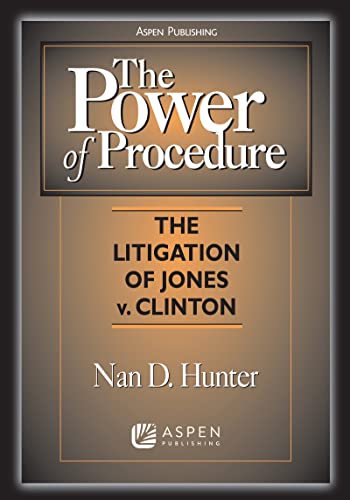 9780735528253: The Power of Procedure: The Litigation of Jones V. Clinton