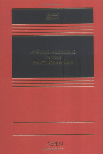 Stock image for Ethical Problems In The Practice Of Law (Casebook) for sale by HPB-Movies