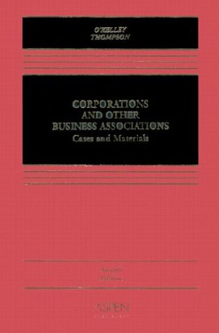 Beispielbild fr Corporations and Other Business Associations: Cases and Materials zum Verkauf von Textbookplaza