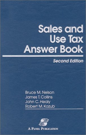 Imagen de archivo de Sales and Use Tax Answer Book a la venta por Solr Books