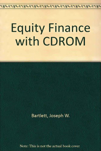 Stock image for Equity Finance with CDROM for sale by HPB-Red