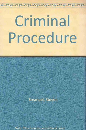 9780735534339: Criminal Procedure