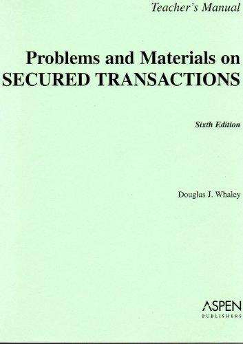 Stock image for TM: Problems & Materials on Secured Transactions 6e for sale by SecondSale