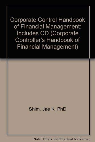 Stock image for 2003 - 2004 Corporate Controller's Handbook of Financial Management for sale by Tiber Books
