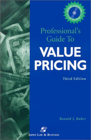9780735535558: Professional's Guide to Value Pricing