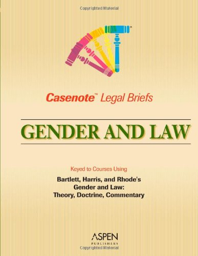 Stock image for Gender and Law for sale by Better World Books