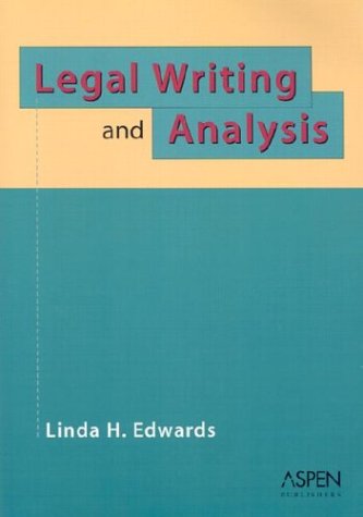 Beispielbild fr Legal Writing and Analysis zum Verkauf von Wonder Book