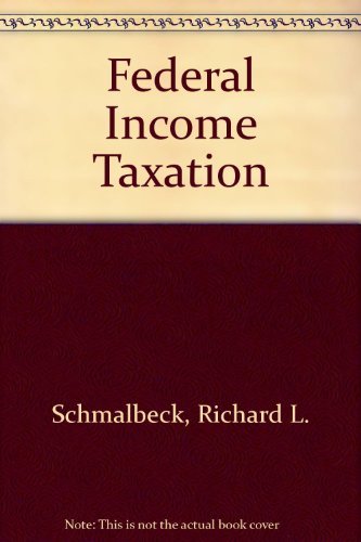 Imagen de archivo de Federal Income Taxation a la venta por HPB-Red