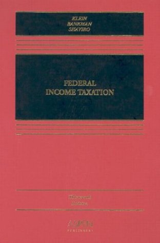 9780735537484: Federal Income Taxation 13/E HB