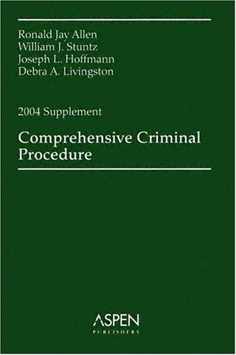 Imagen de archivo de Comprehensive Criminal Procedure, 2004" a la venta por Hawking Books