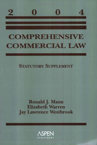 Imagen de archivo de Comprehensive Commercial Law, 2004 a la venta por HPB-Red