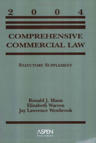 Stock image for Comprehensive Commercial Law, 2004 for sale by HPB-Red