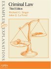 Imagen de archivo de Criminal Law: Examples and Explanations (Examples & Explanations Series) a la venta por Wonder Book