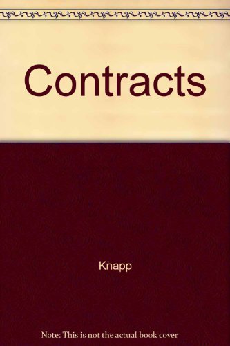 9780735543607: Casenote Legal Briefs: Contracts - Keyed to Knapp, Crystal & Prince
