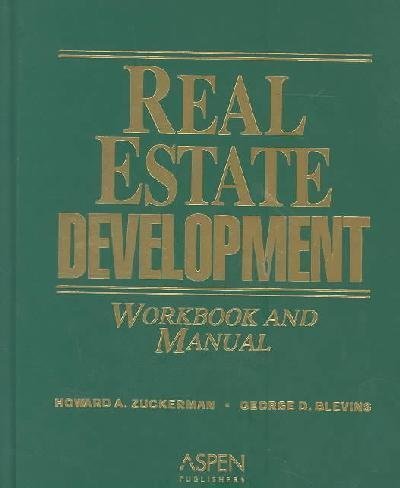 9780735544369: Real Estate Development Workbook and Manual