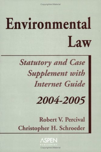 Environmental Law: Internet Guide (9780735544581) by Percival, Robert V.
