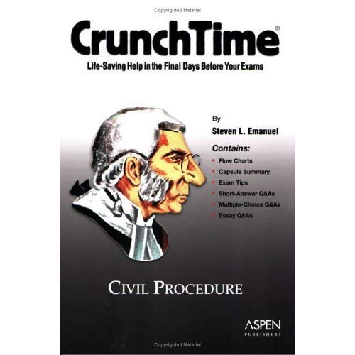CrunchTime: Civil Procedure (9780735544697) by Emanuel, Steven L.