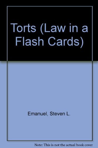 Torts (9780735544727) by Steven L. Emanuel