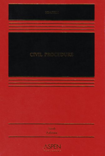 Beispielbild fr Civil Procedure zum Verkauf von Better World Books
