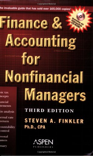 Beispielbild fr Finance & Accounting for Nonfinancial Managers zum Verkauf von Wonder Book