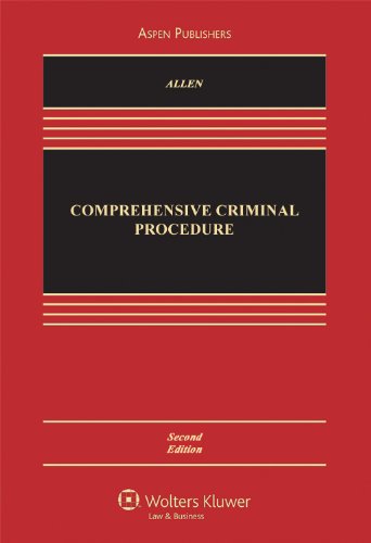 Beispielbild fr Comprehensive Criminal Procedure, Second Edition (Casebook) zum Verkauf von Wonder Book