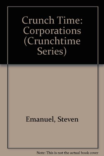 Beispielbild fr Crunch Time: Corporations (Crunchtime Series) zum Verkauf von Wonder Book