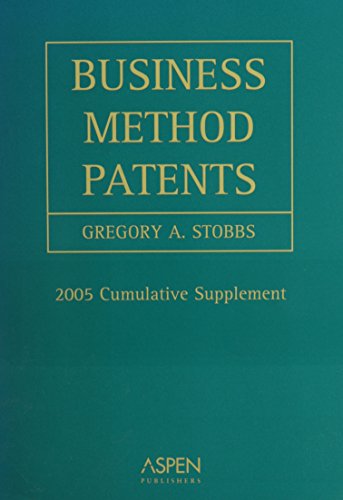 Beispielbild fr Business Method Patents: Cumulative Supplement zum Verkauf von HPB-Red