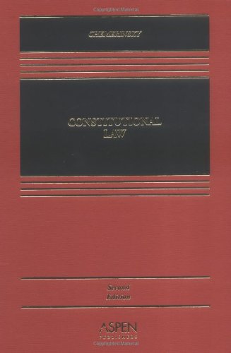 Stock image for Constitutional Law for sale by Front Cover Books