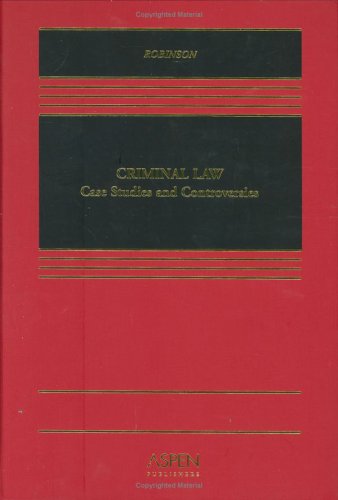 Beispielbild fr Criminal Law: Case Studies and Controversies zum Verkauf von ThriftBooks-Dallas