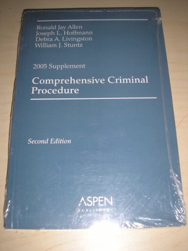 Imagen de archivo de Comprehensive Criminal Procedure: 2005 Case Supplement a la venta por HPB-Red