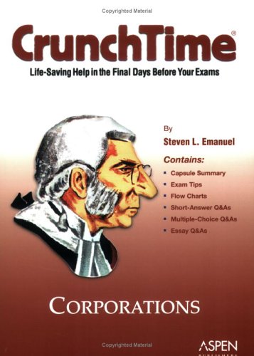 Corporations (9780735551800) by Emanuel, Steven L.