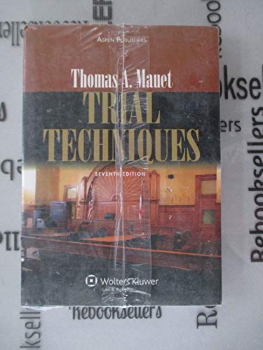 Imagen de archivo de Trial Techniques, 7e a la venta por Seattle Goodwill